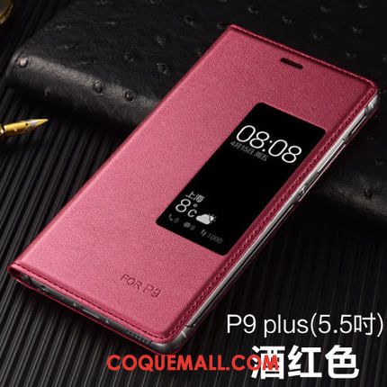 Étui Huawei P9 Plus Téléphone Portable Protection Très Mince, Coque Huawei P9 Plus Rose Dormance