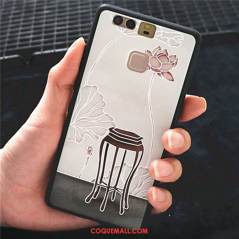 Étui Huawei P9 Protection Créatif Style Chinois, Coque Huawei P9 Ornements Suspendus Vent