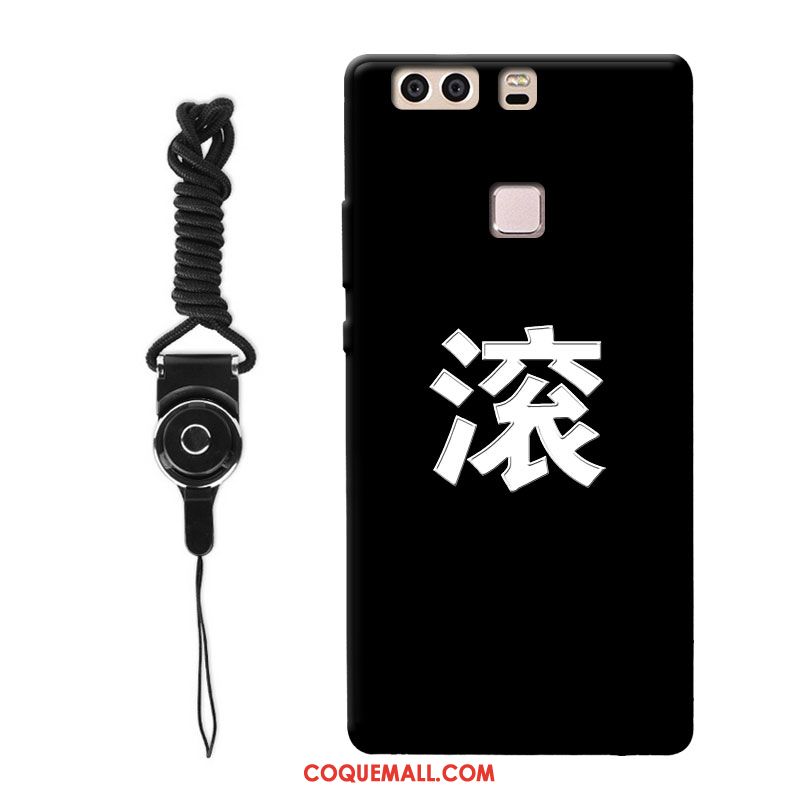 Étui Huawei P9 Tout Compris Fluide Doux Net Rouge, Coque Huawei P9 Incassable Téléphone Portable