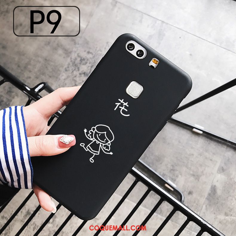 Étui Huawei P9 Tout Compris Silicone Incassable, Coque Huawei P9 Créatif Téléphone Portable