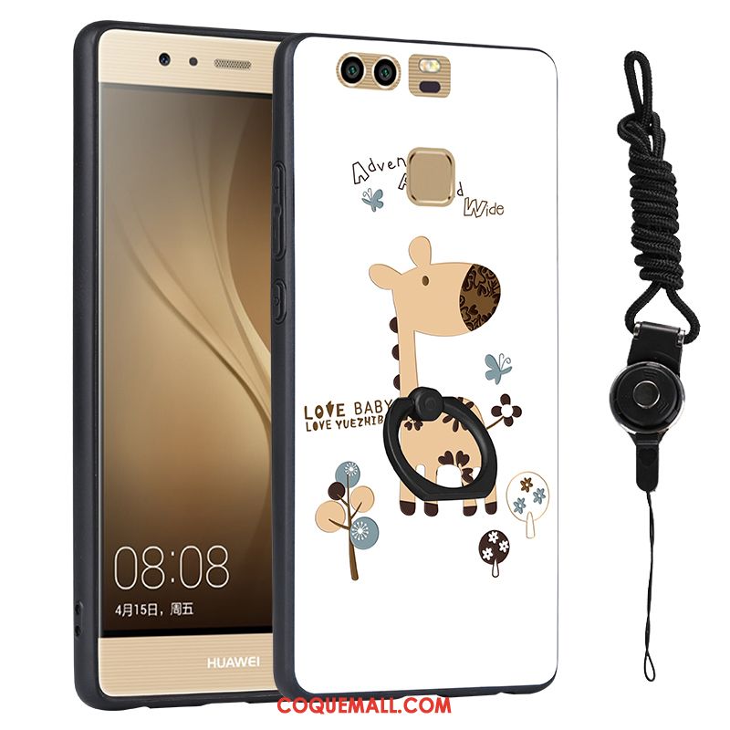 Étui Huawei P9 Téléphone Portable Personnalité Incassable, Coque Huawei P9 Tout Compris Ornements Suspendus