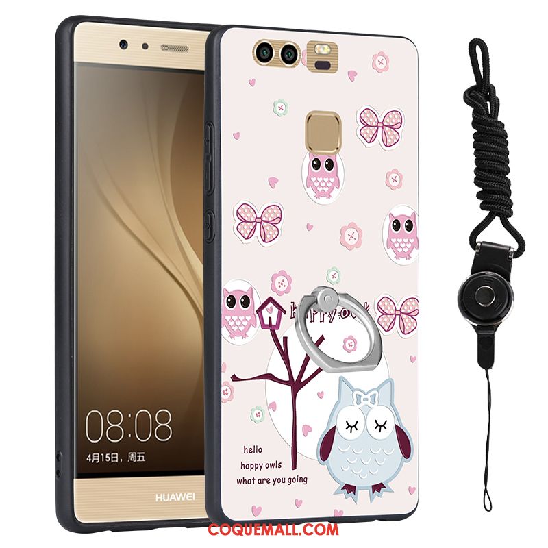 Étui Huawei P9 Téléphone Portable Personnalité Incassable, Coque Huawei P9 Tout Compris Ornements Suspendus