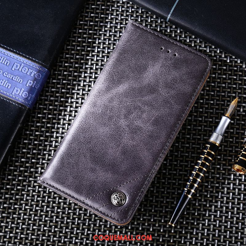 Étui Huawei Y5 2019 Créatif Portefeuilles Support, Coque Huawei Y5 2019 Téléphone Portable Braun