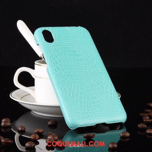 Étui Huawei Y5 2019 Difficile Business Vintage, Coque Huawei Y5 2019 Crocodile Modèle Rose