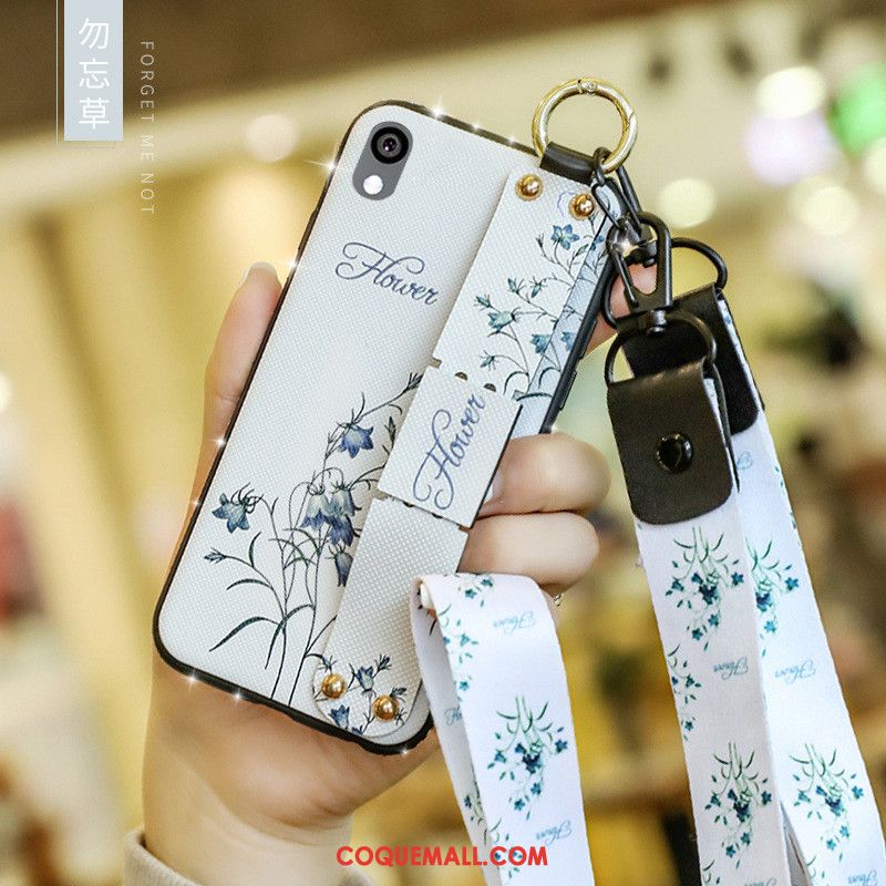 Étui Huawei Y5 2019 Téléphone Portable Incassable Créatif, Coque Huawei Y5 2019 Personnalité Blanc