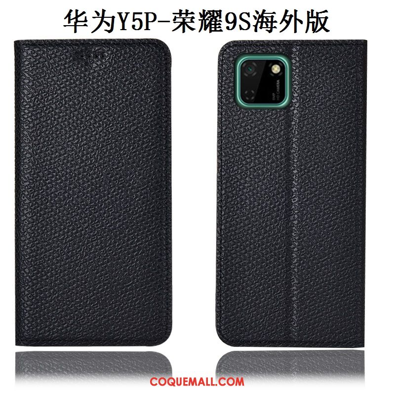 Étui Huawei Y5p Modèle Fleurie Protection Incassable, Coque Huawei Y5p Rouge Téléphone Portable