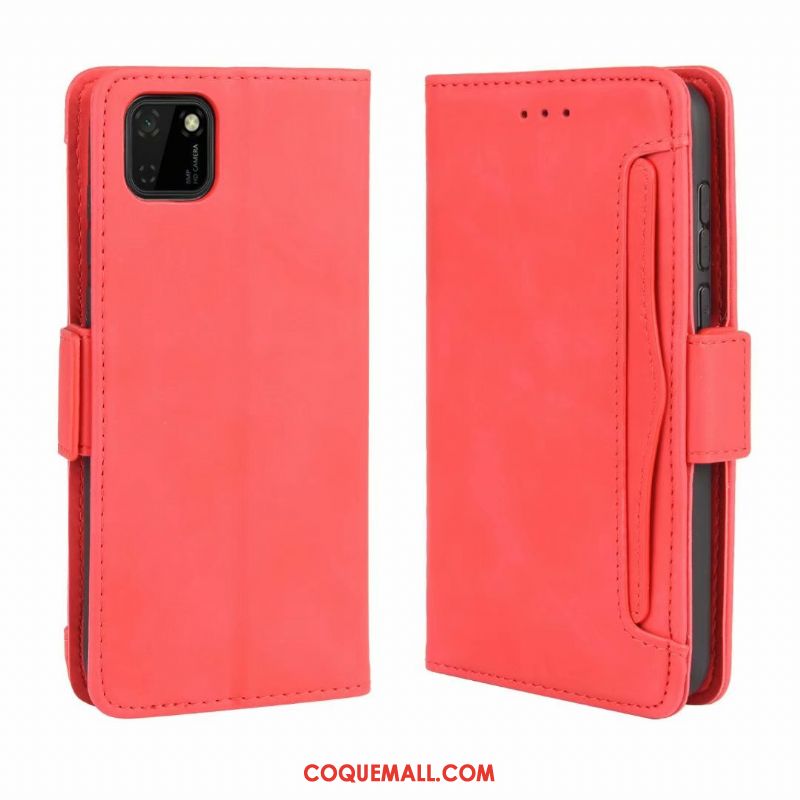 Étui Huawei Y5p Tout Compris En Cuir Fluide Doux, Coque Huawei Y5p Téléphone Portable Portefeuille