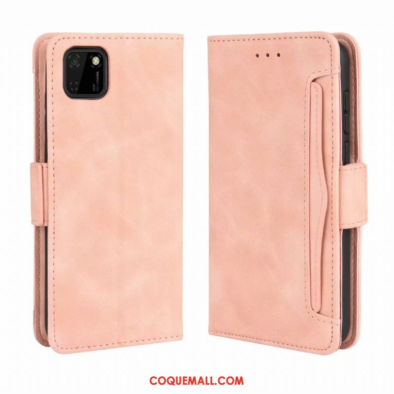 Étui Huawei Y5p Tout Compris En Cuir Fluide Doux, Coque Huawei Y5p Téléphone Portable Portefeuille