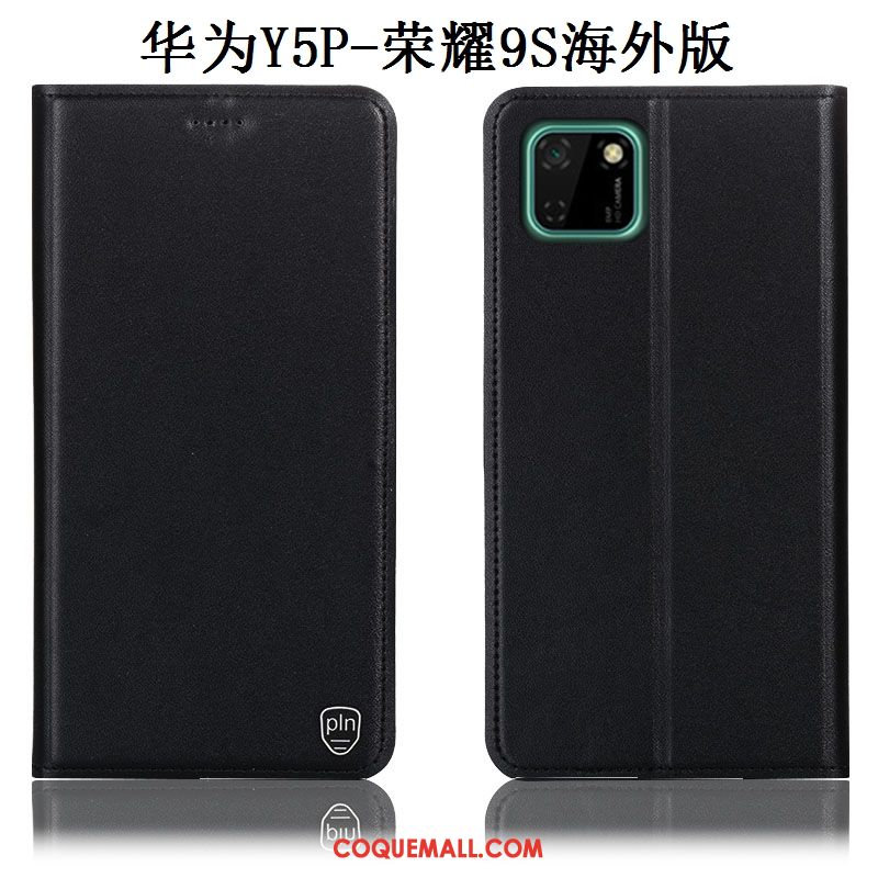 Étui Huawei Y5p Téléphone Portable Protection Tout Compris, Coque Huawei Y5p Incassable Noir