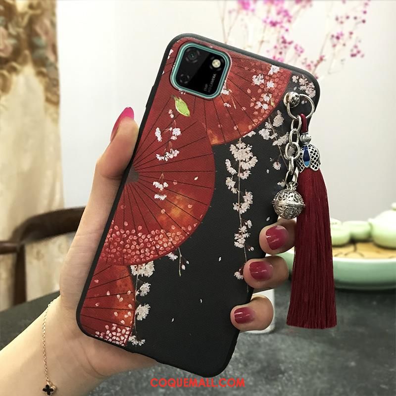 Étui Huawei Y5p Téléphone Portable Rose Classiques, Coque Huawei Y5p Vent Palais