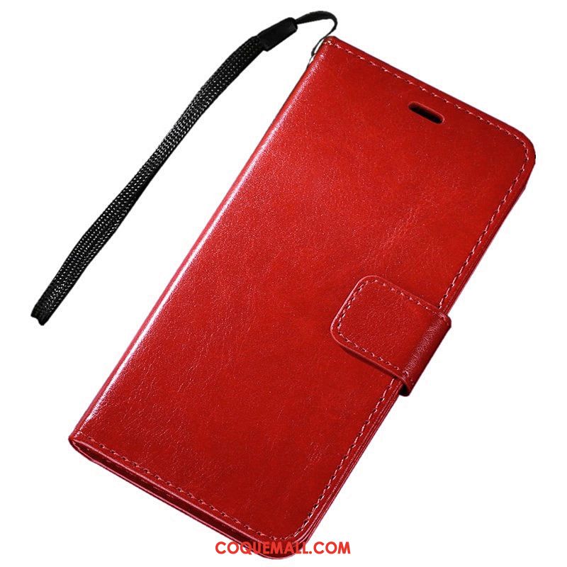 Étui Huawei Y6 2018 Business Étui En Cuir Téléphone Portable, Coque Huawei Y6 2018 Protection Bleu Braun