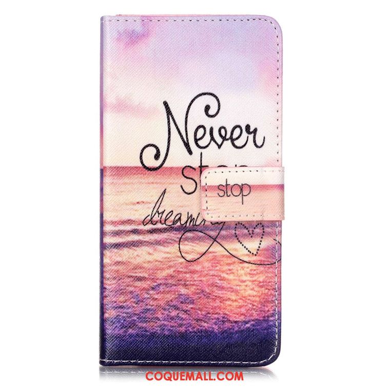 Étui Huawei Y6 2018 Charmant Téléphone Portable Protection, Coque Huawei Y6 2018 Rose Gaufrage