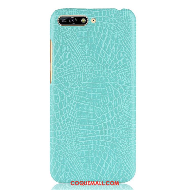 Étui Huawei Y6 2018 Crocodile Modèle Incassable Protection, Coque Huawei Y6 2018 Téléphone Portable Difficile