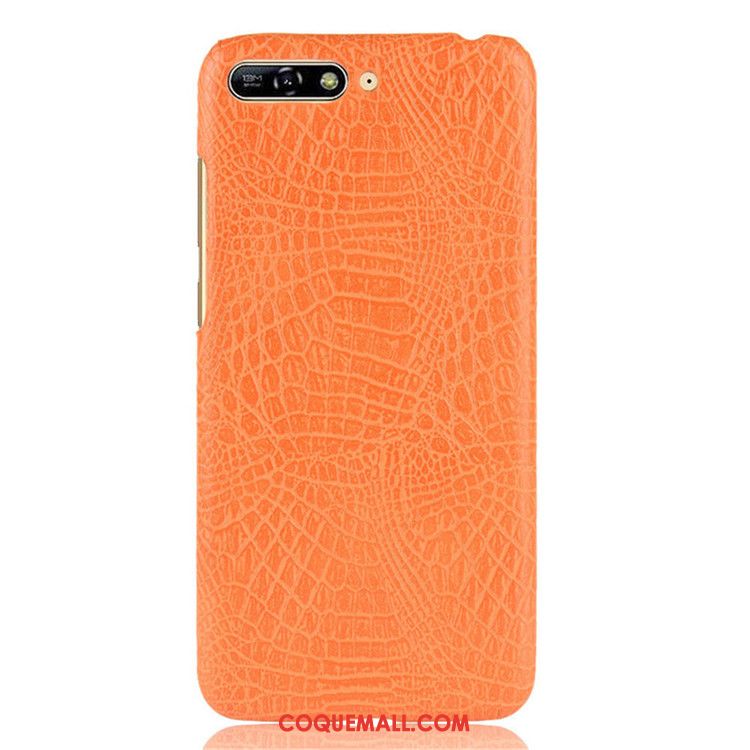 Étui Huawei Y6 2018 Crocodile Modèle Incassable Protection, Coque Huawei Y6 2018 Téléphone Portable Difficile