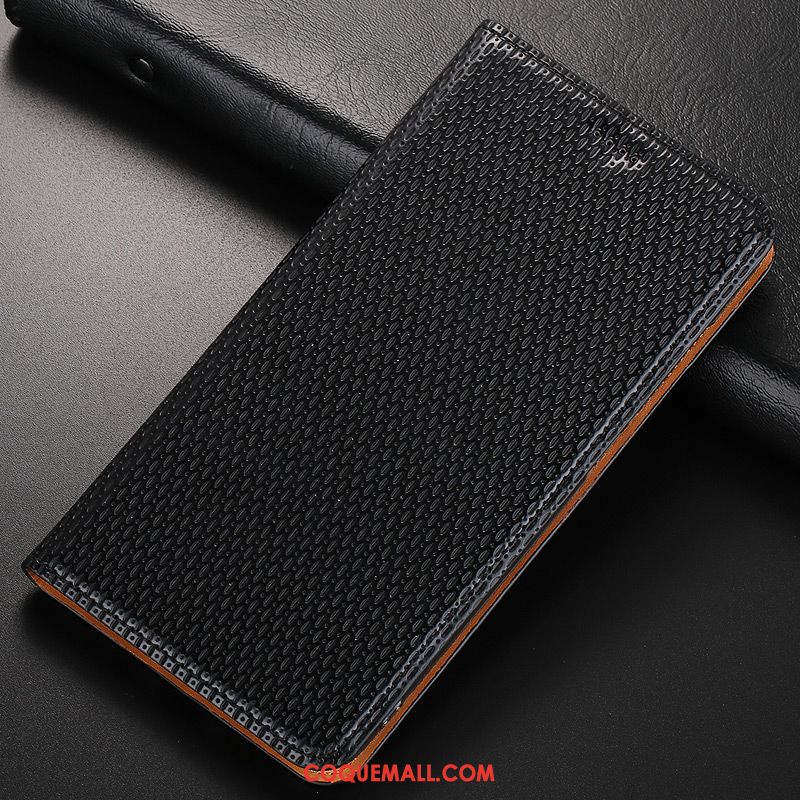 Étui Huawei Y6 2018 Cuir Véritable Protection Modèle Fleurie, Coque Huawei Y6 2018 Tout Compris Bleu