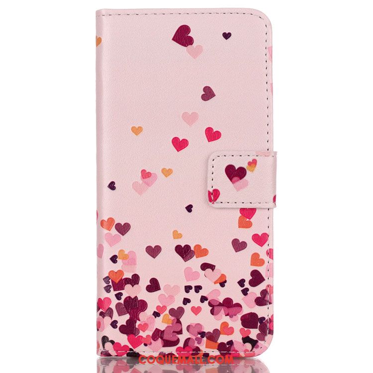 Étui Huawei Y6 2018 Fleur Peinture Étui En Cuir, Coque Huawei Y6 2018 Fluide Doux Pissenlit