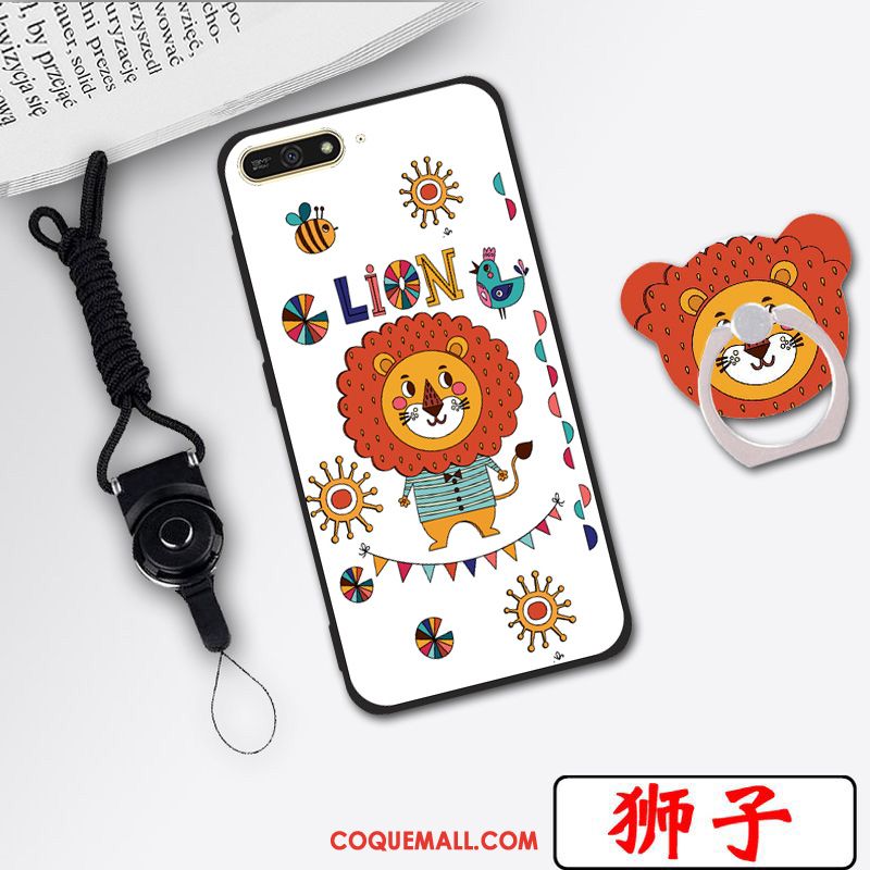 Étui Huawei Y6 2018 Haute Rose Téléphone Portable, Coque Huawei Y6 2018 Protection