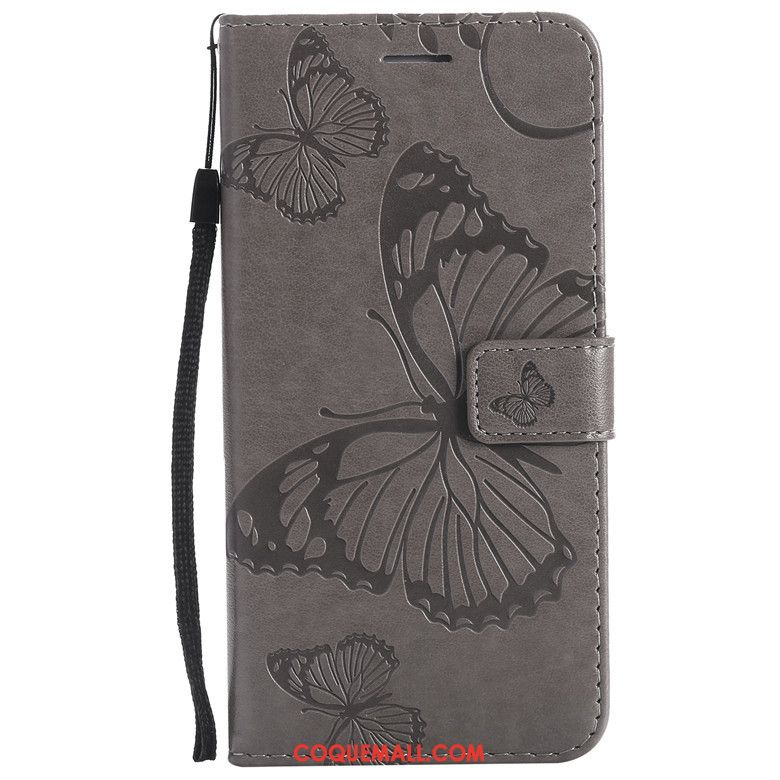 Étui Huawei Y6 2018 Incassable Protection Étui En Cuir, Coque Huawei Y6 2018 Tendance Téléphone Portable