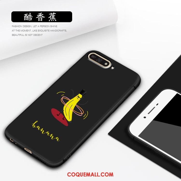 Étui Huawei Y6 2018 Protection Noir Téléphone Portable, Coque Huawei Y6 2018