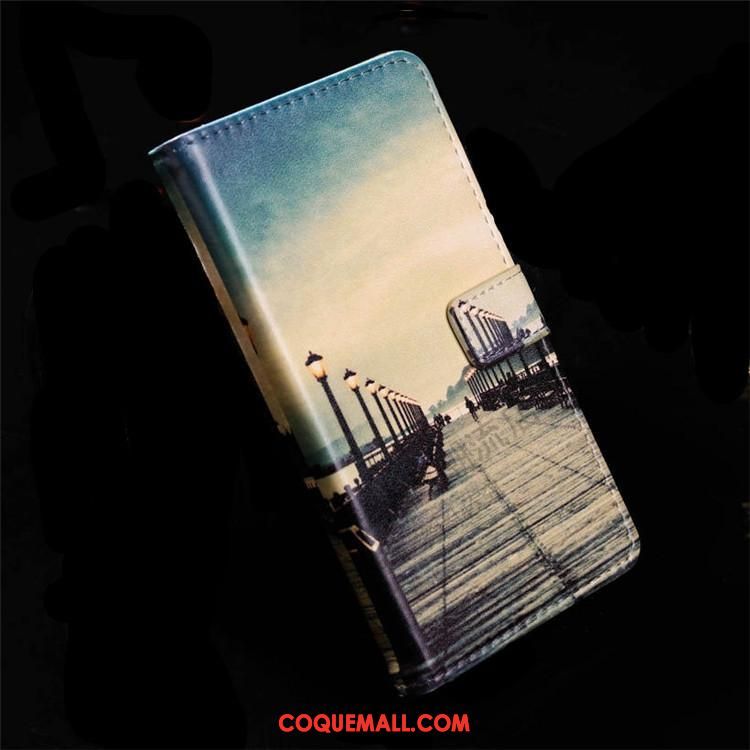 Étui Huawei Y6 2018 Protection Pour Peinture, Coque Huawei Y6 2018 Téléphone Portable Noir