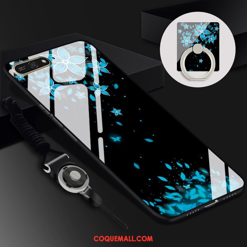 Étui Huawei Y6 2018 Tendance Haute Protection, Coque Huawei Y6 2018 Verre Difficile