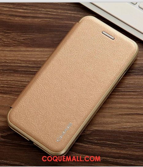 Étui Huawei Y6 2018 Tout Compris Clamshell Étui En Cuir, Coque Huawei Y6 2018 Téléphone Portable Nouveau Braun