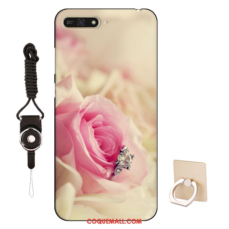 Étui Huawei Y6 2018 Téléphone Portable Blanc Personnalisé, Coque Huawei Y6 2018 Protection