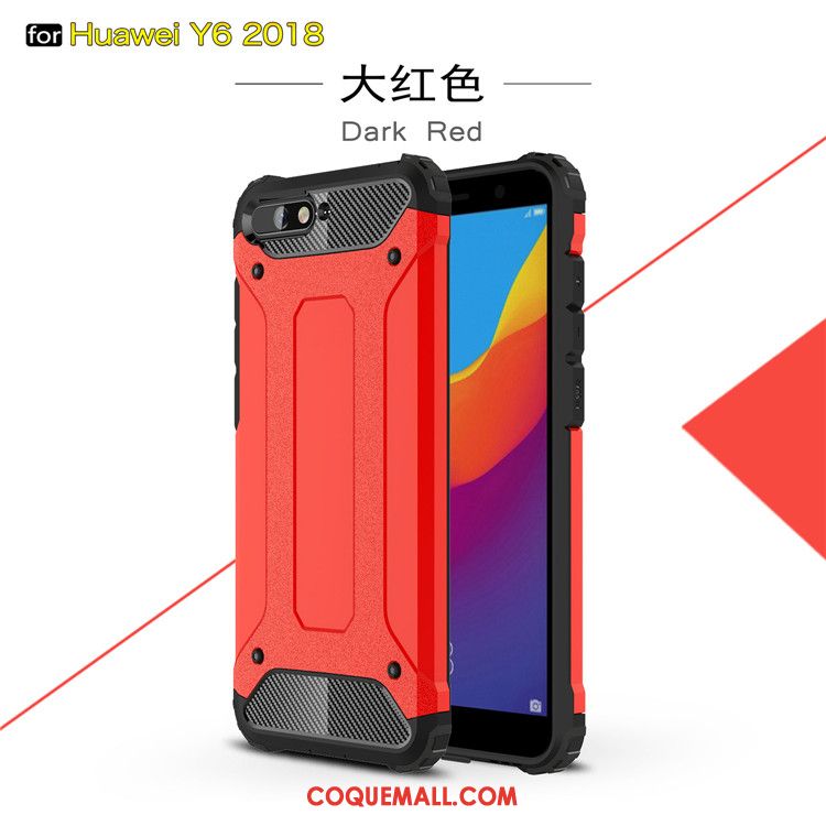 Étui Huawei Y6 2018 Téléphone Portable Tout Compris Gris, Coque Huawei Y6 2018 Protection Silicone