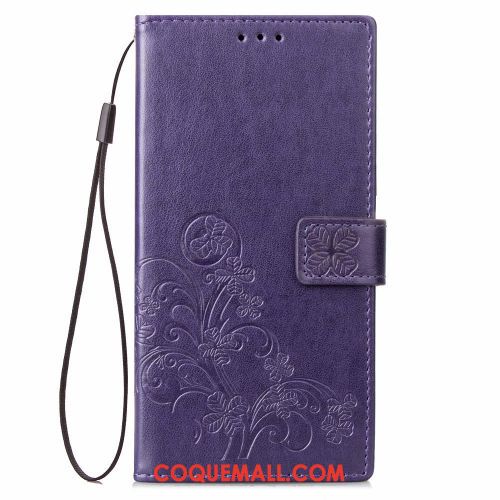 Étui Huawei Y6 2018 Étui En Cuir Noir Téléphone Portable, Coque Huawei Y6 2018 Incassable Carte