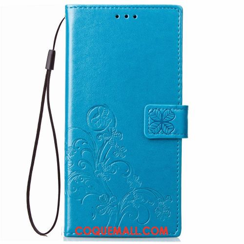 Étui Huawei Y6 2018 Étui En Cuir Noir Téléphone Portable, Coque Huawei Y6 2018 Incassable Carte