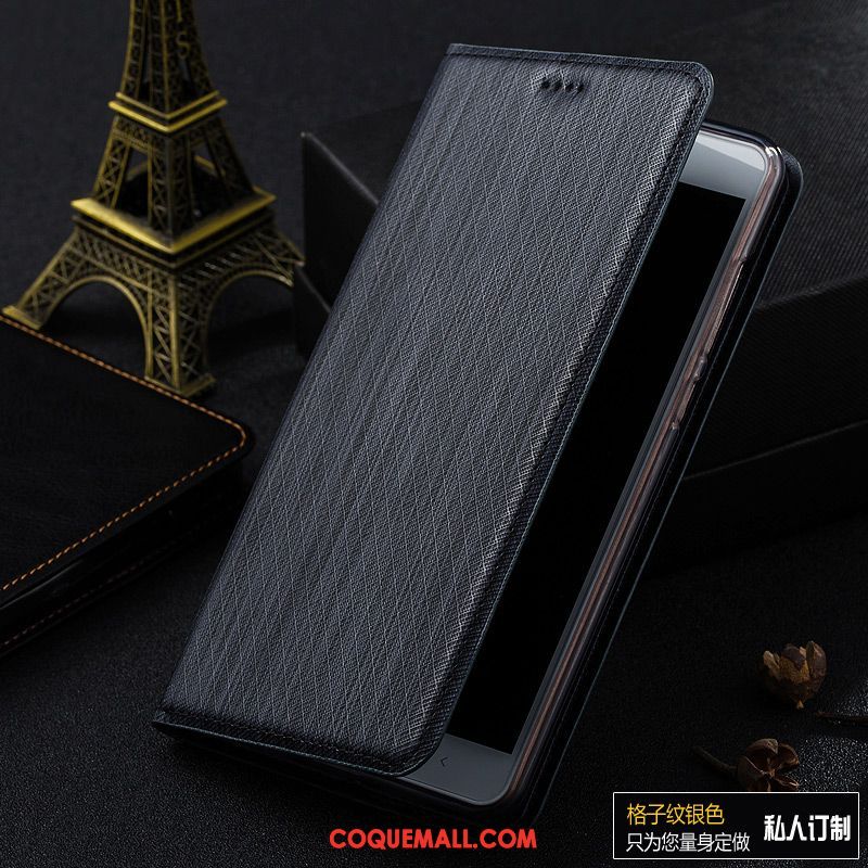 Étui Huawei Y6 2019 Cuir Véritable Modèle Fleurie Incassable, Coque Huawei Y6 2019 Téléphone Portable Protection Braun