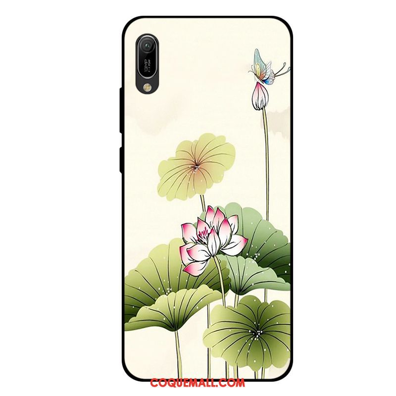 Étui Huawei Y6 2019 Frais Vert Tout Compris, Coque Huawei Y6 2019 Personnalisé Téléphone Portable