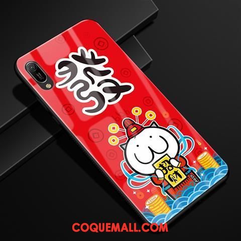 Étui Huawei Y6 2019 Incassable Créatif Téléphone Portable, Coque Huawei Y6 2019 Protection Dessin Animé