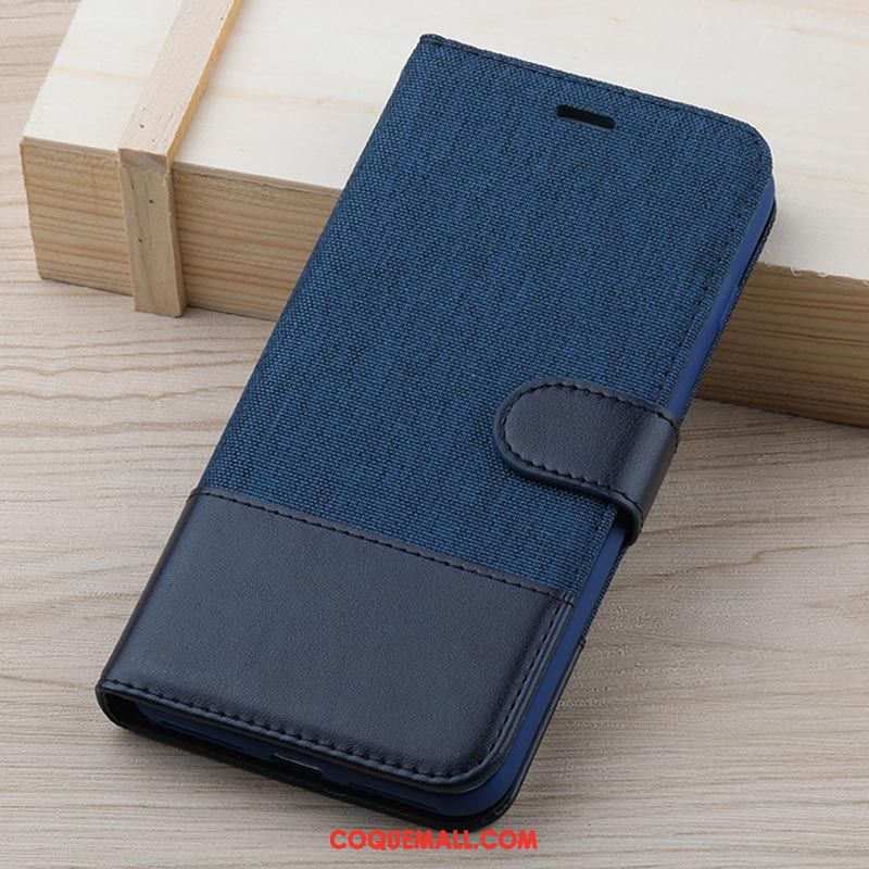 Étui Huawei Y6 2019 Incassable Modèle Fleurie Tout Compris, Coque Huawei Y6 2019 Tissu Protection Braun