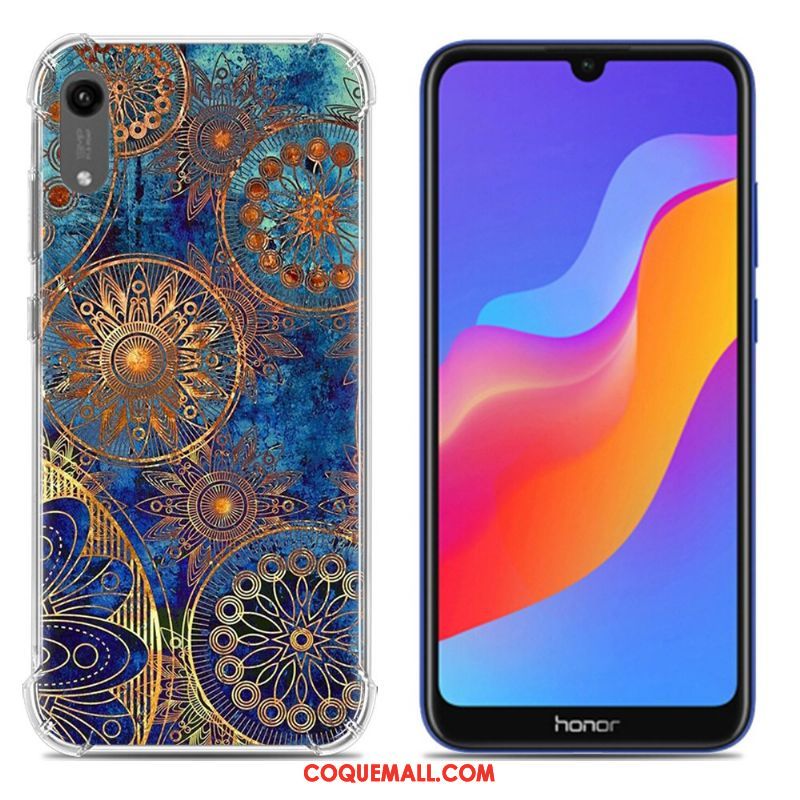 Étui Huawei Y6 2019 Modèle Fleurie Vert Ballon, Coque Huawei Y6 2019 Créatif Incassable