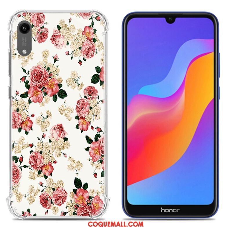 Étui Huawei Y6 2019 Modèle Fleurie Vert Ballon, Coque Huawei Y6 2019 Créatif Incassable