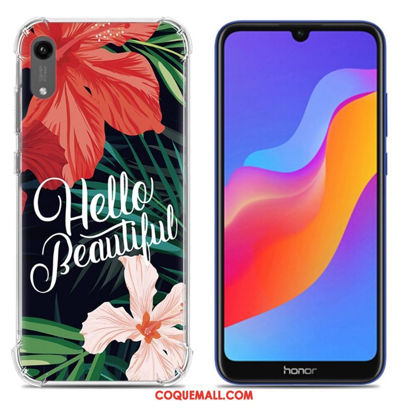 Étui Huawei Y6 2019 Modèle Fleurie Vert Ballon, Coque Huawei Y6 2019 Créatif Incassable