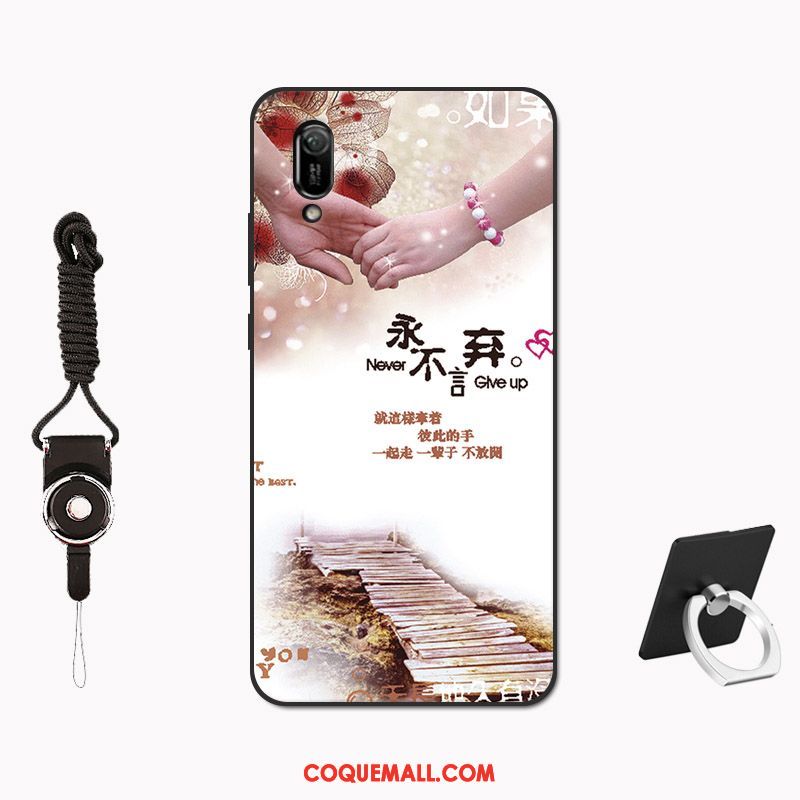 Étui Huawei Y6 2019 Tempérer Membrane Modèle, Coque Huawei Y6 2019 Net Rouge Tout Compris