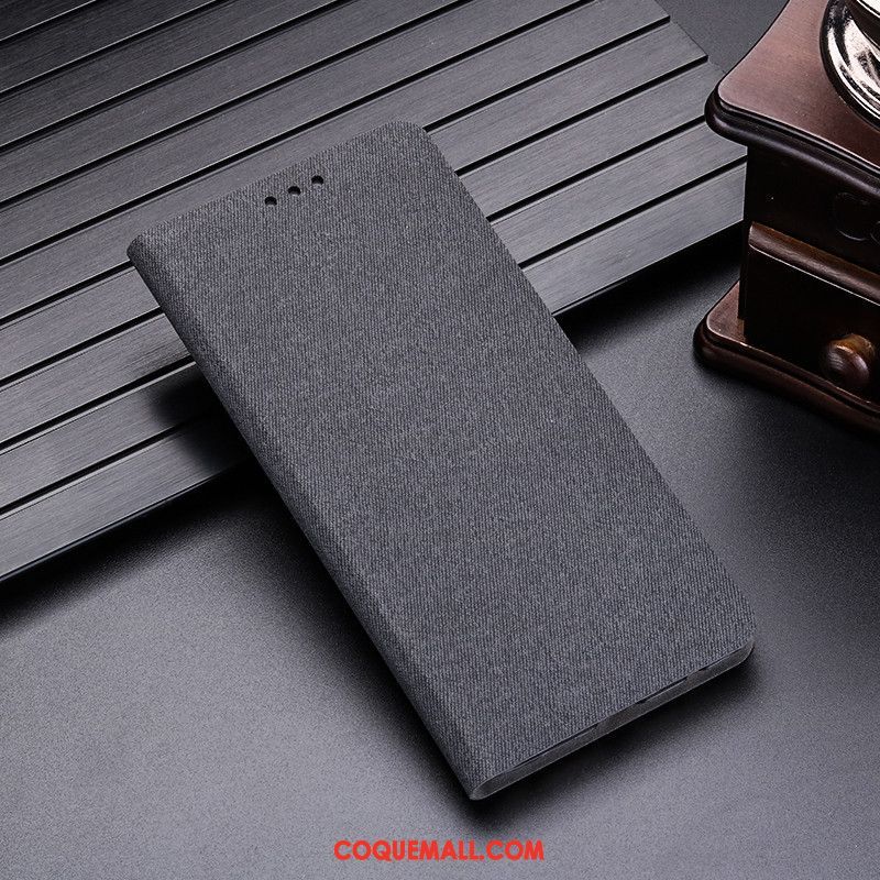 Étui Huawei Y6 2019 Téléphone Portable Marque De Tendance En Cuir, Coque Huawei Y6 2019 Incassable Fluide Doux Braun