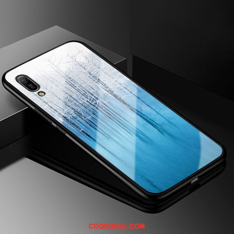 Étui Huawei Y6 2019 Vent Silicone Incassable, Coque Huawei Y6 2019 Tendance Europe