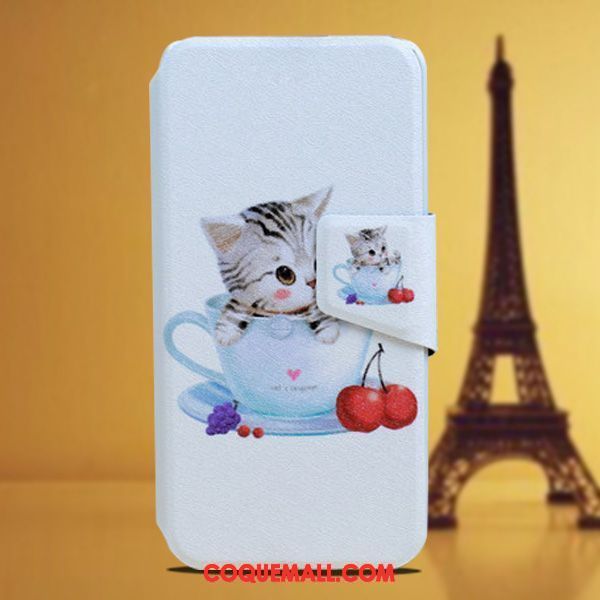 Étui Huawei Y6 Pro 2017 Ornements Suspendus Blanc Personnalité, Coque Huawei Y6 Pro 2017 Gaufrage Dessin Animé