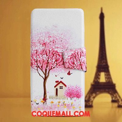 Étui Huawei Y6 Pro 2017 Ornements Suspendus Blanc Personnalité, Coque Huawei Y6 Pro 2017 Gaufrage Dessin Animé