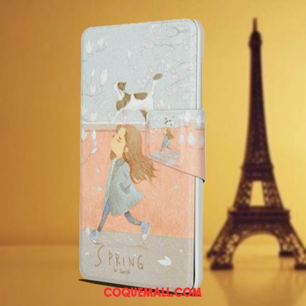 Étui Huawei Y6 Pro 2017 Ornements Suspendus Blanc Personnalité, Coque Huawei Y6 Pro 2017 Gaufrage Dessin Animé