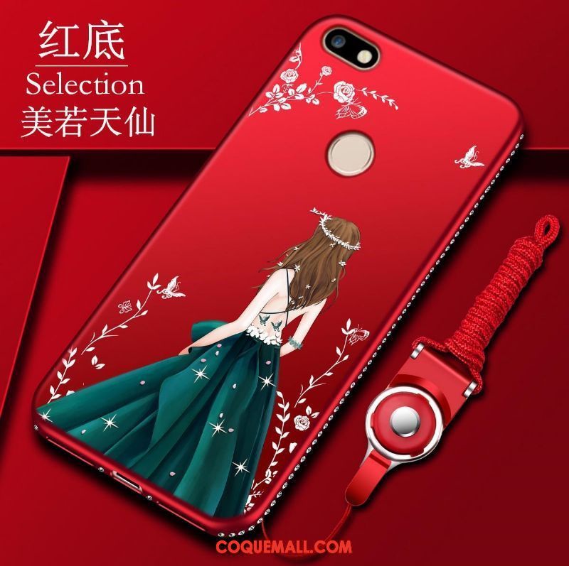 Étui Huawei Y6 Pro 2017 Silicone Tout Compris Tendance, Coque Huawei Y6 Pro 2017 Protection Incruster Strass