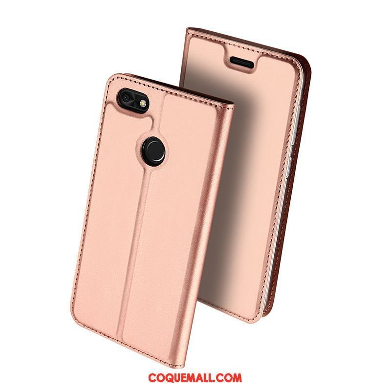 Étui Huawei Y6 Pro 2017 Support Or Téléphone Portable, Coque Huawei Y6 Pro 2017 Incassable Carte