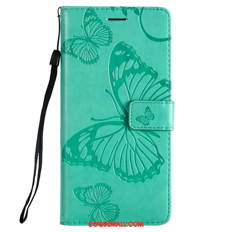 Étui Huawei Y6 Pro 2017 Téléphone Portable Jaune Papillon, Coque Huawei Y6 Pro 2017 Protection Incassable