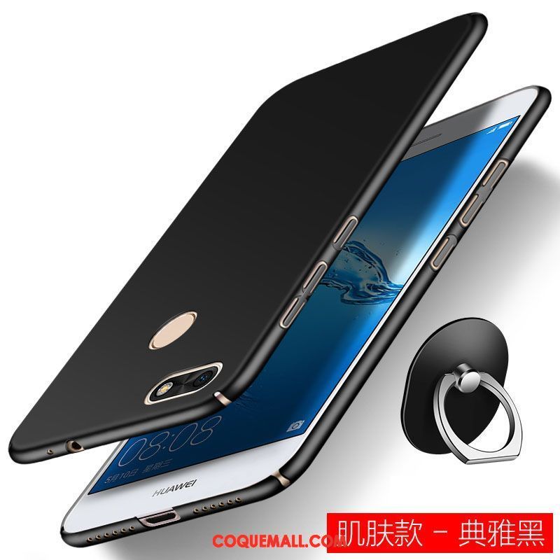 Étui Huawei Y6 Pro 2017 Téléphone Portable Rose Bleu, Coque Huawei Y6 Pro 2017 Membrane Support