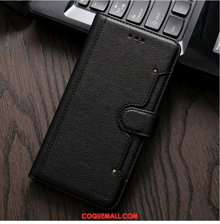 Étui Huawei Y6 Pro 2017 Téléphone Portable Étui En Cuir Cuir Véritable, Coque Huawei Y6 Pro 2017 Protection Incassable Braun