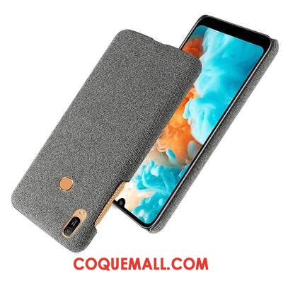 Étui Huawei Y6s Difficile Téléphone Portable Incassable, Coque Huawei Y6s Gris Modèle Fleurie