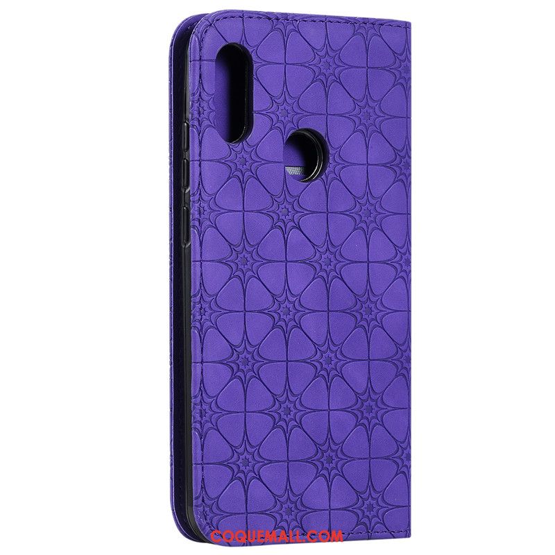 Étui Huawei Y6s En Relief Chanceux Protection, Coque Huawei Y6s Gaufrage En Cuir